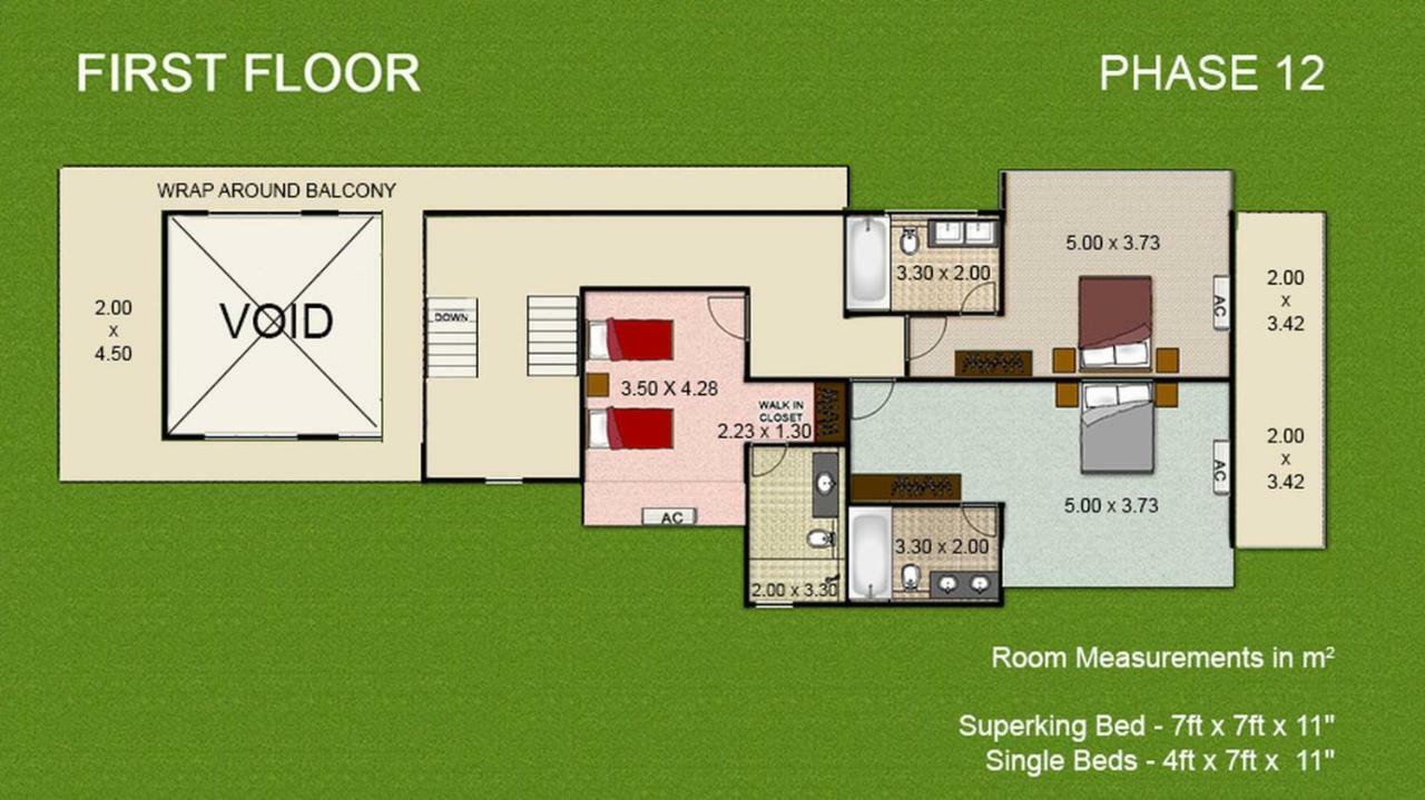 Villa Calangute Phase 12 ภายนอก รูปภาพ